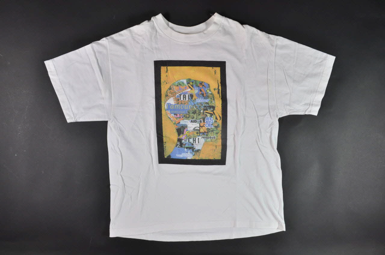 Aides Arc En Ciel T shirt T-shirt "Arc en ciel" France 1996 2002.113.3 Photo Mucem