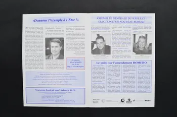 Elus Locaux Contre le Sida (ELCS) lettre La lettre des Elus locaux contre le sida, ELCS Infos, n°7  octobre 2001 France 2001/10 2002.114.10 Photo Mucem