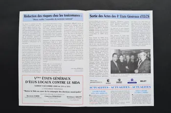 Elus Locaux Contre le Sida (ELCS) lettre La lettre des Elus locaux contre le sida, ELCS Infos, n°4  juillet-août 2000 France 2000 2002.114.7 Photo Mucem