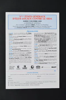 Elus Locaux Contre le Sida (ELCS) lettre La lettre des Elus locaux contre le sida, ELCS Infos, n°5  décembre 2000 France 2000 2002.114.8 Photo Mucem