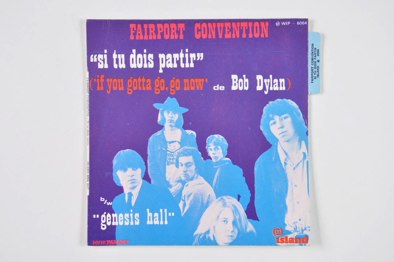 pochette de disque Genesis hall 2001.69.16.1027 Photo Mucem