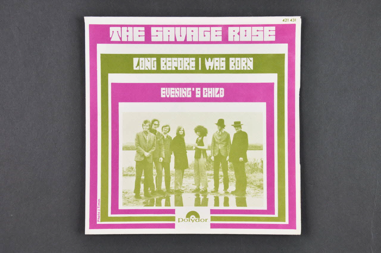 pochette de disque Evening's child 2001.69.16.1032 Photo Mucem