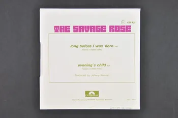 pochette de disque Evening's child 2001.69.16.1032  Photo Mucem