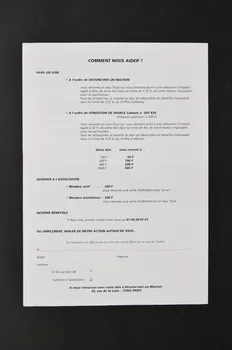 Association Dessine-Moi Un Mouton Lettre d'information Lettre d'information n°0 de Dessine-moi un mouton France 1997 2002.115.20 Photo Mucem