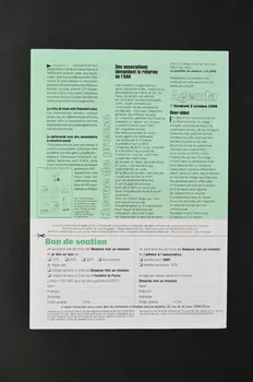 Association Dessine-Moi Un Mouton Lettre d'information Lettre d'information n°5 de Dessine-moi un mouton France 1998 2002.115.25.1-2 Photo Mucem