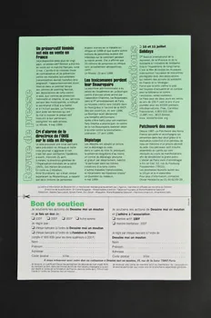 Association Dessine-Moi Un Mouton Lettre d'information Lettre d'information n°8 de Dessine-moi un mouton France 1999 2002.115.28 Photo Mucem