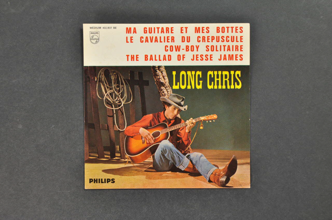 pochette de disque The ballad of Jesse James 2001.69.16.1062 Photo Mucem