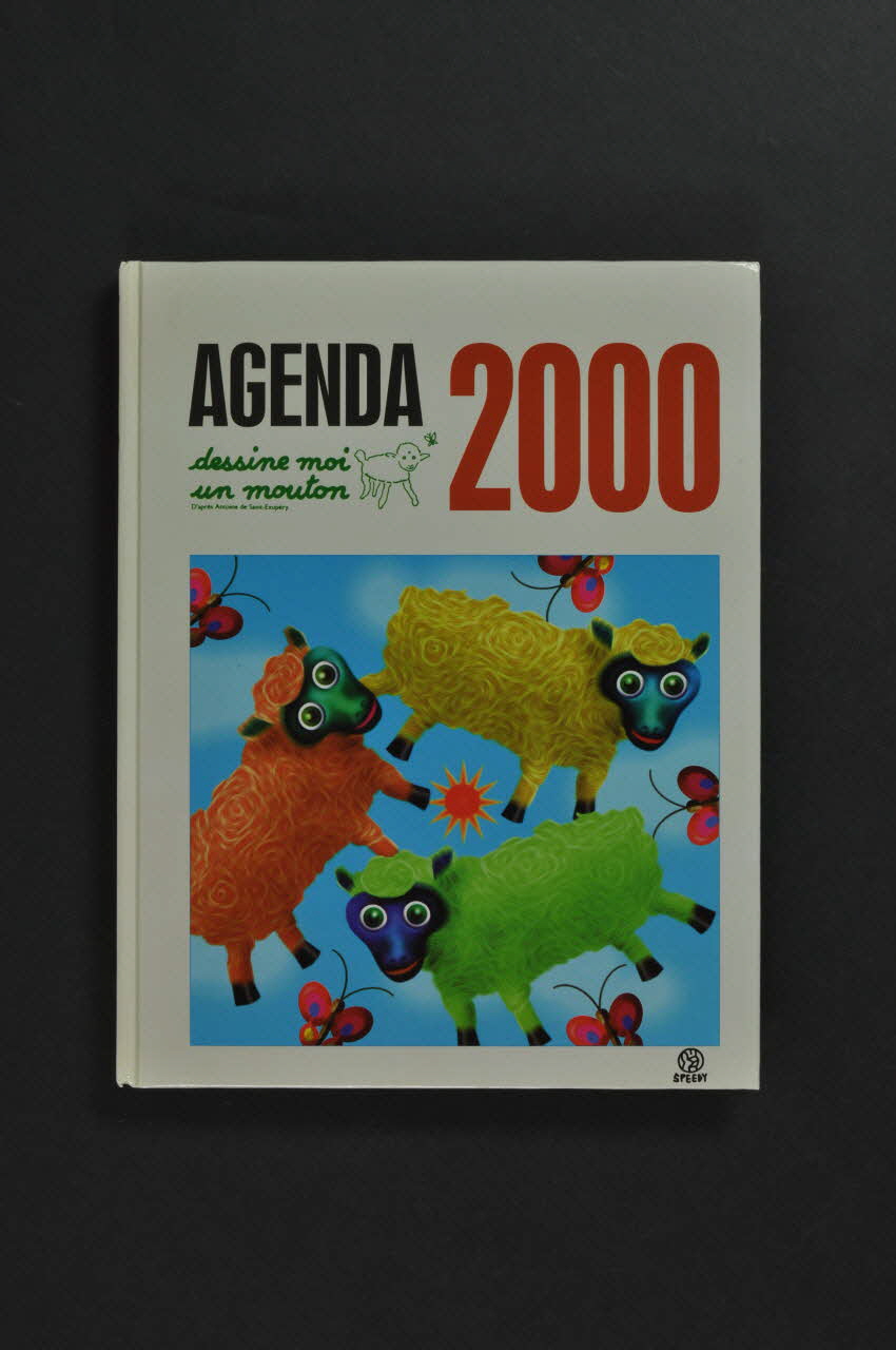 Association Dessine-Moi Un Mouton agenda "Dessine moi un mouton - Agenda 2000" France 2000 2002.115.6 Photo Mucem