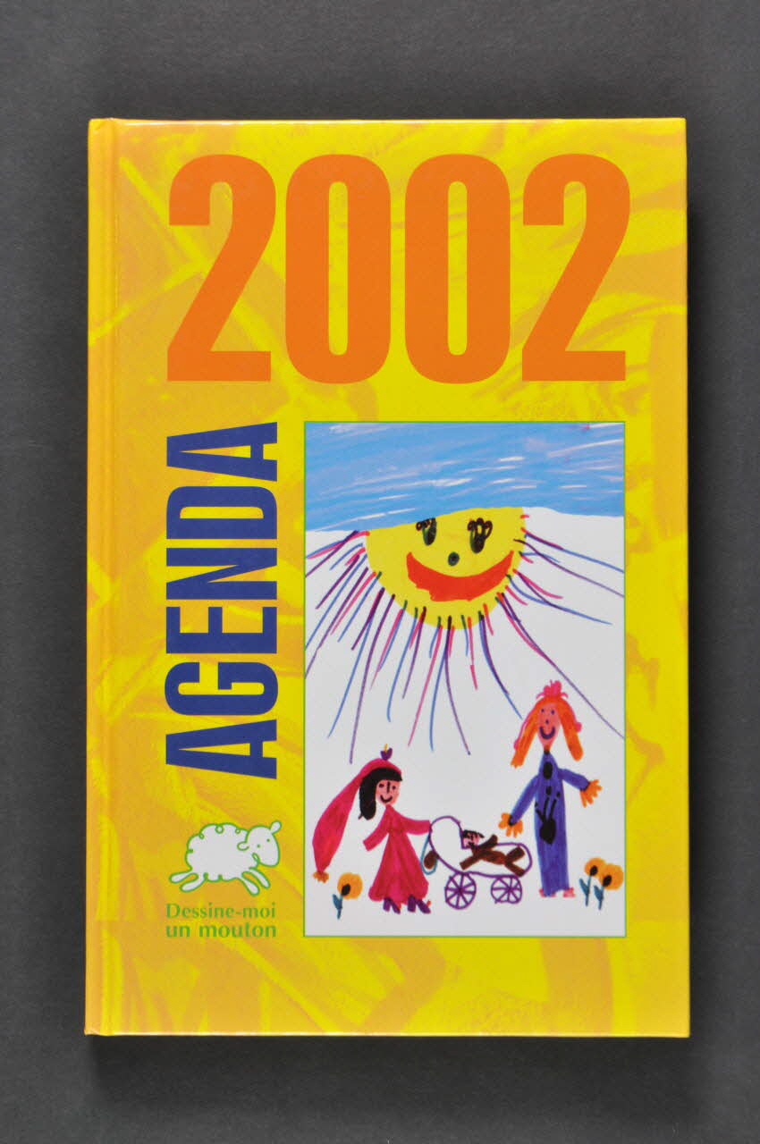 Association Dessine-Moi Un Mouton agenda Agenda 2002 "Dessine moi un mouton" France 2002 2002.115.8 Photo Mucem
