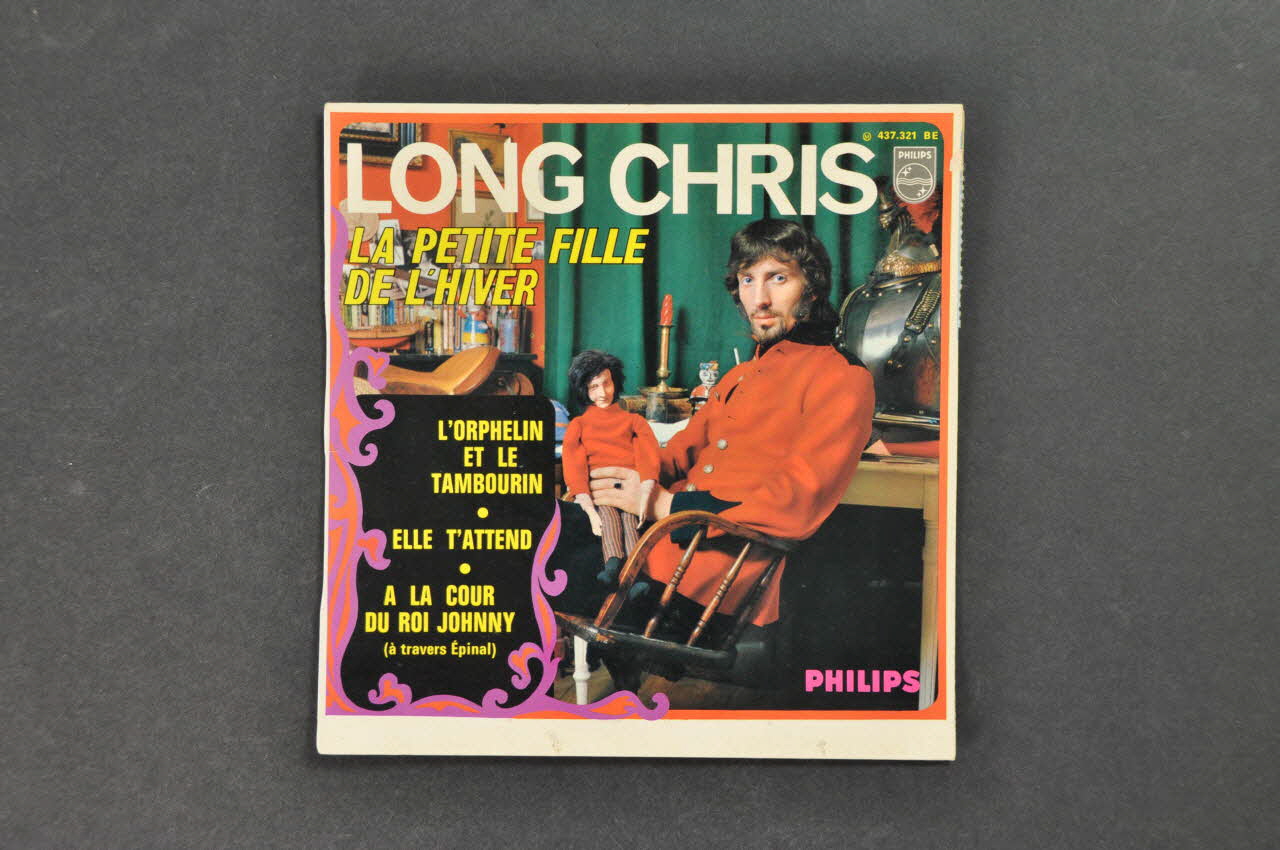 pochette de disque A la cour du roi Johnny 2001.69.16.1084 Photo Mucem