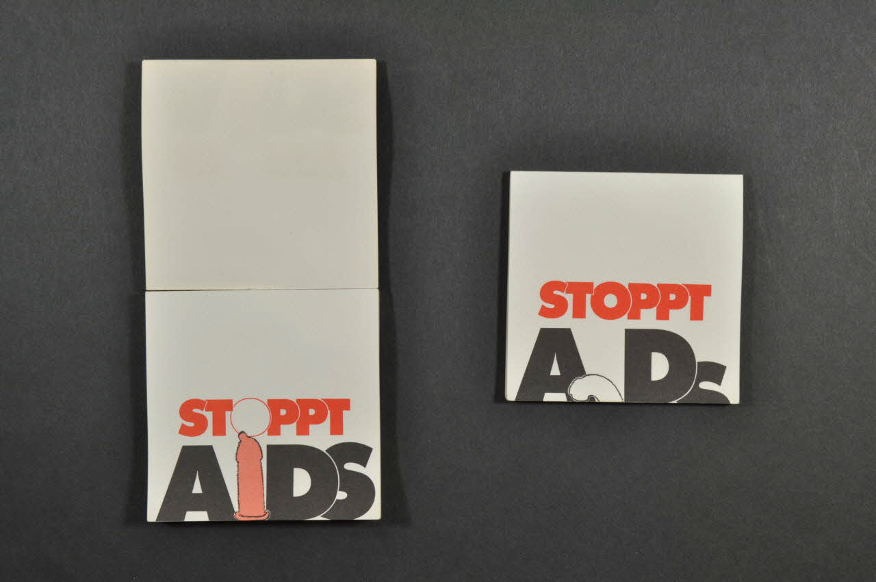 Association Aids-Koordination Nrw Livret-jeu "AIDS DEN SCHUTZ SELBST IN DIE HAND NEHMEN" Allemagne 1996 2002.119.6.1-2 Photo Mucem