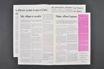 Chrétiens et Sida journal Chrétiens & sida. Numéro 4 : Poèmes // Les prophètes de l’amour France 1994/3 2002.120.12.1-2 Photo Mucem
