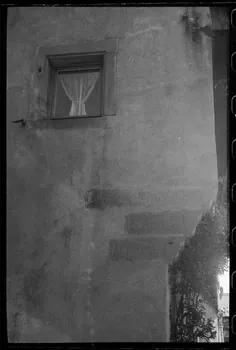 Claude Desbois photographie Chez Monsieur J.J. Adam. Corbeau mouluré Alsace, France 1971 Ph.1971.100.15 Photo