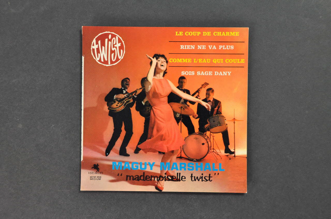 pochette de disque Sois sage Dany 2001.69.16.1095 Photo Mucem