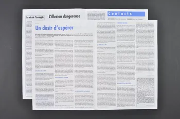 Chrétiens et Sida journal Chrétiens & sida. Numéro 8 : La vie de l’évangile // Un désir d’espérer // Aimer en responsable France 1995/3 2002.120.16.1-2 Photo Mucem
