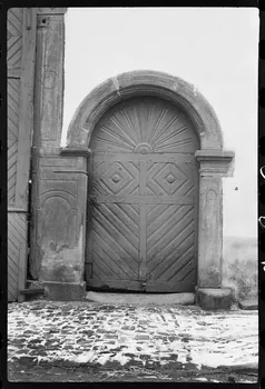 Anonyme photographie MNATP. Chantier 1425. Enquête sur l’architecture rurale de la France II (1968 - 1990) Alsace, France 1970 Ph.1971.36.296 Photo