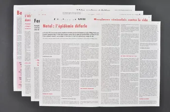 Chrétiens et Sida journal Chrétiens & sida. Supplément Afrique numéro 3 France 1998/5 2002.120.30.1-4 Photo Mucem