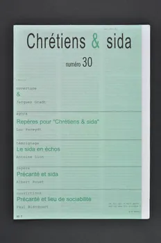 Chrétiens et Sida journal 2002.120.41.1 France 2000/7 2002.120.41.1-4 Photo Mucem