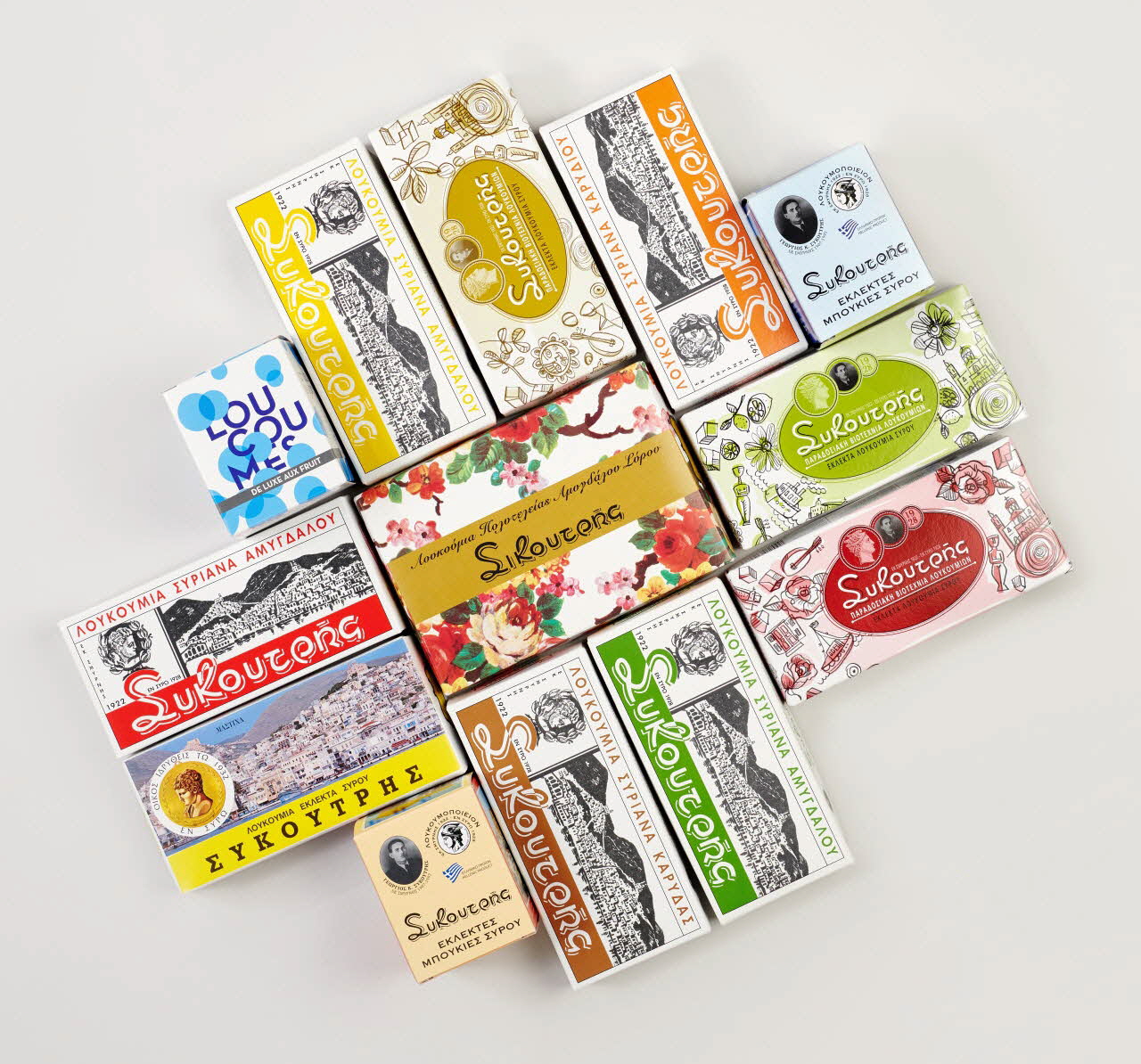 emballage Séquence de fabrication du loukoum 2020.19.20.1-13 Photo Mucem / Marianne Kuhn