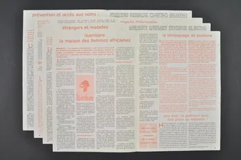 Chrétiens et Sida journal Chrétiens et sida. Numéro 35 : Migrants et sida France 2001/10/12 2002.120.47.1-4 Photo Mucem