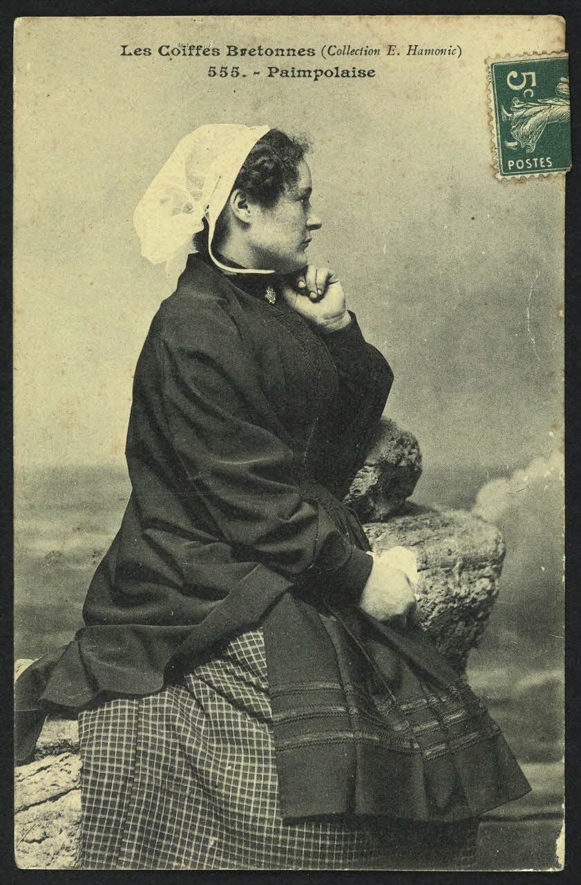 carte postale LES COIFFES BRETONNES, PAIMPOLAISE 4P786 Photo