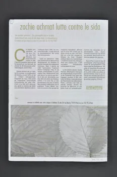 Chrétiens et Sida journal Chrétiens et sida, N°37, 10 ans de chrétiens & sida France 2002/4 2002.120.49.1-8 Photo Mucem