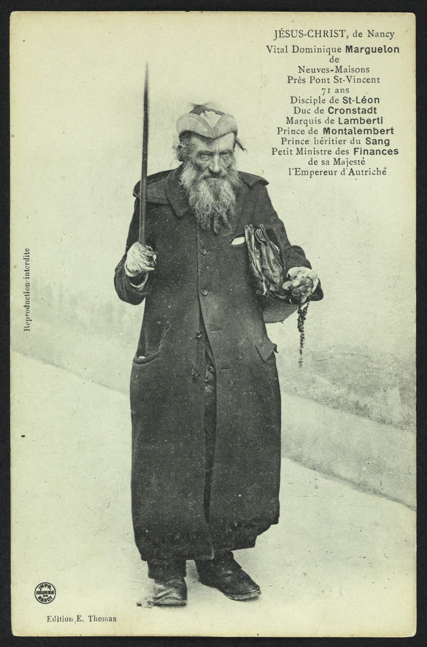 carte postale JESUS-CHRIST, DE NANCY, VITAL DOMINIQUE MARGUELON 4P795 Photo