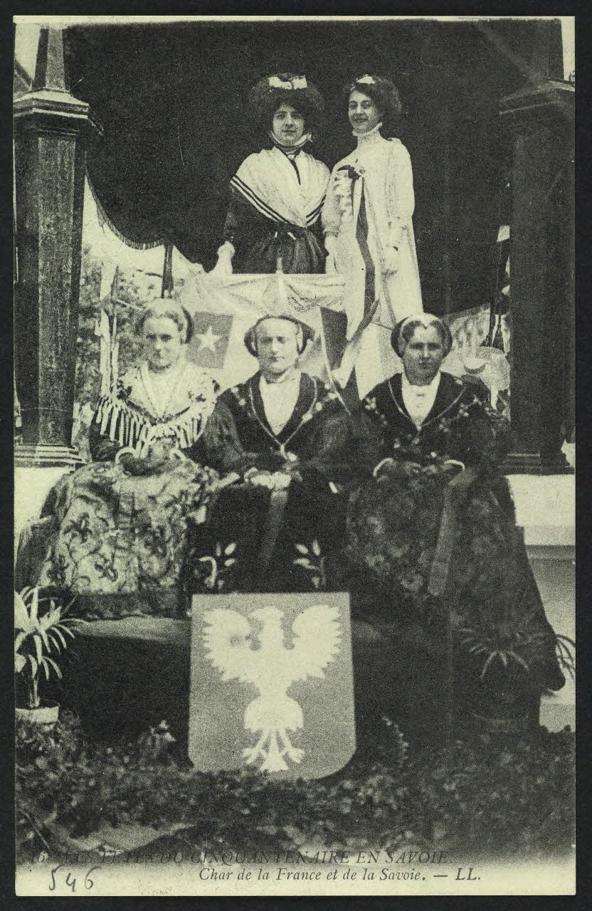 carte postale FETES DU CINQUANTENAIRE EN SAVOIE 4P878 Photo