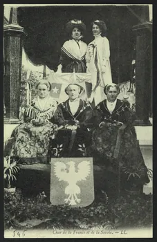 carte postale FETES DU CINQUANTENAIRE EN SAVOIE 4P878 Photo