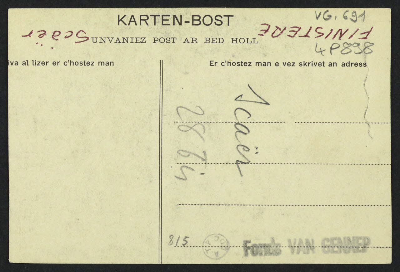 carte postale 4P898 Photo