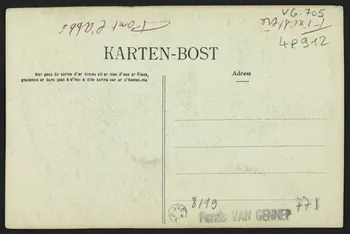 carte postale PONT-L'ABBE, UNE ELEGANTE 4P912 Photo
