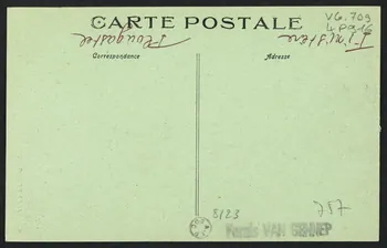 carte postale PLOUGASTEL-DAOULAS, LE DEPART POUR LE BAPTEME 4P916 Photo