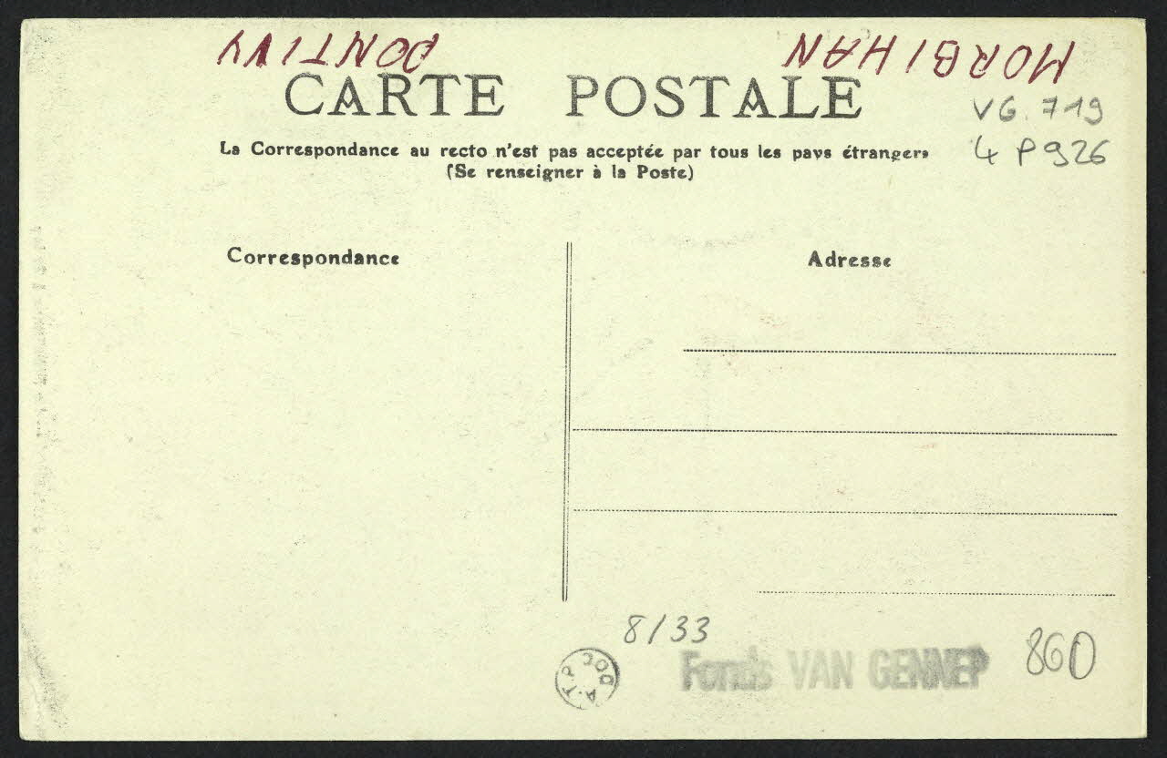 carte postale PONTIVY, LE PELERINAGE A SAINT-IVY 4P926 Photo
