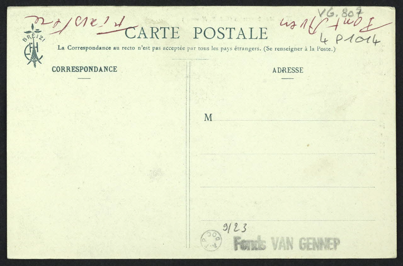 carte postale PONT-AVEN, TOILETTE DE CEREMONIE 4P1014 Photo