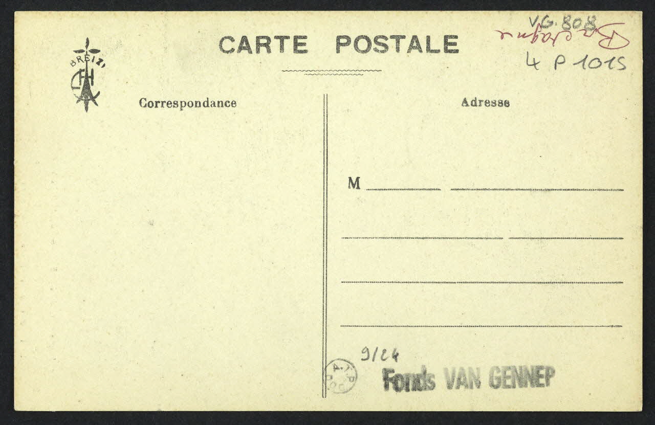 carte postale LES APPRETS POUR LE PARDON, LA TOILETTE DE MADEMOI. 4P1015  Photo