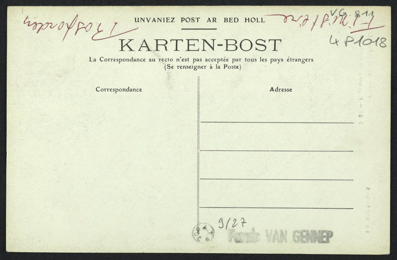 carte postale PAYSANNE DE ROSPORDEN 4P1018 Photo