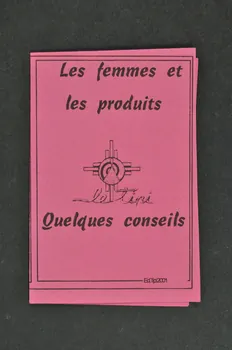 Association "Le Tipi" flyer "Les femmes et les produits. Quelques conseils." France 2001 2002.121.10  Photo Mucem