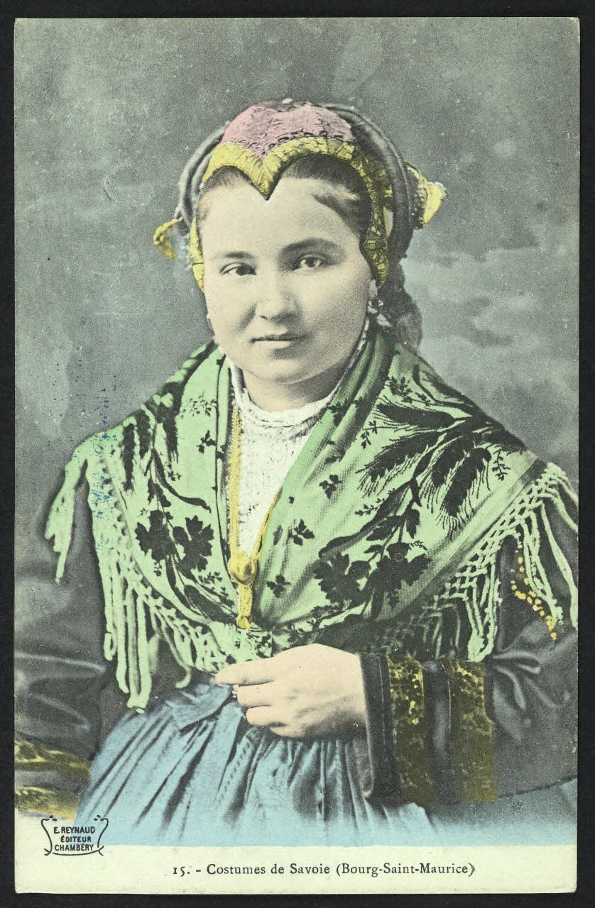 carte postale COSTUMES DE SAVOIE (BOURG-SAINT-MAURICE 4P1052 Photo