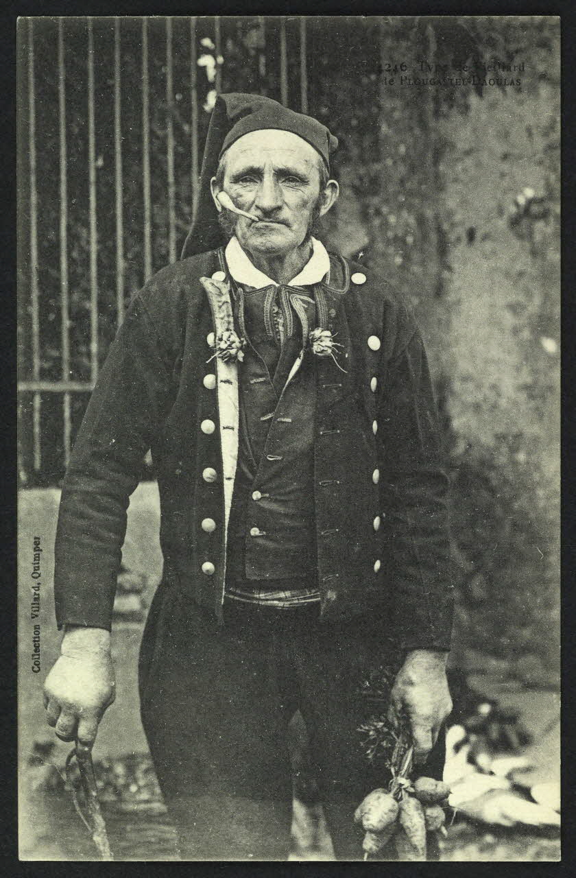 carte postale TYPE DE VIEILLARD DE PLOUGASTEL-DAOULAS 4P1060 Photo