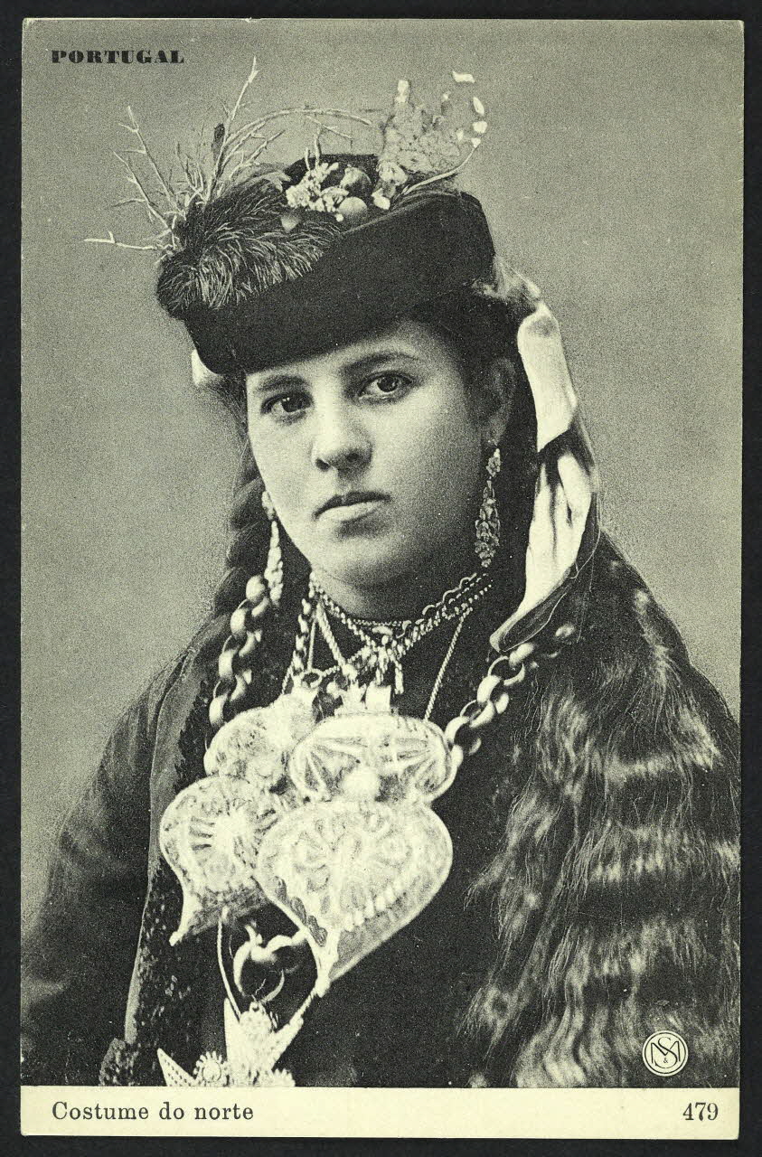 carte postale COSTUME DO MORTE 4P1076 Photo