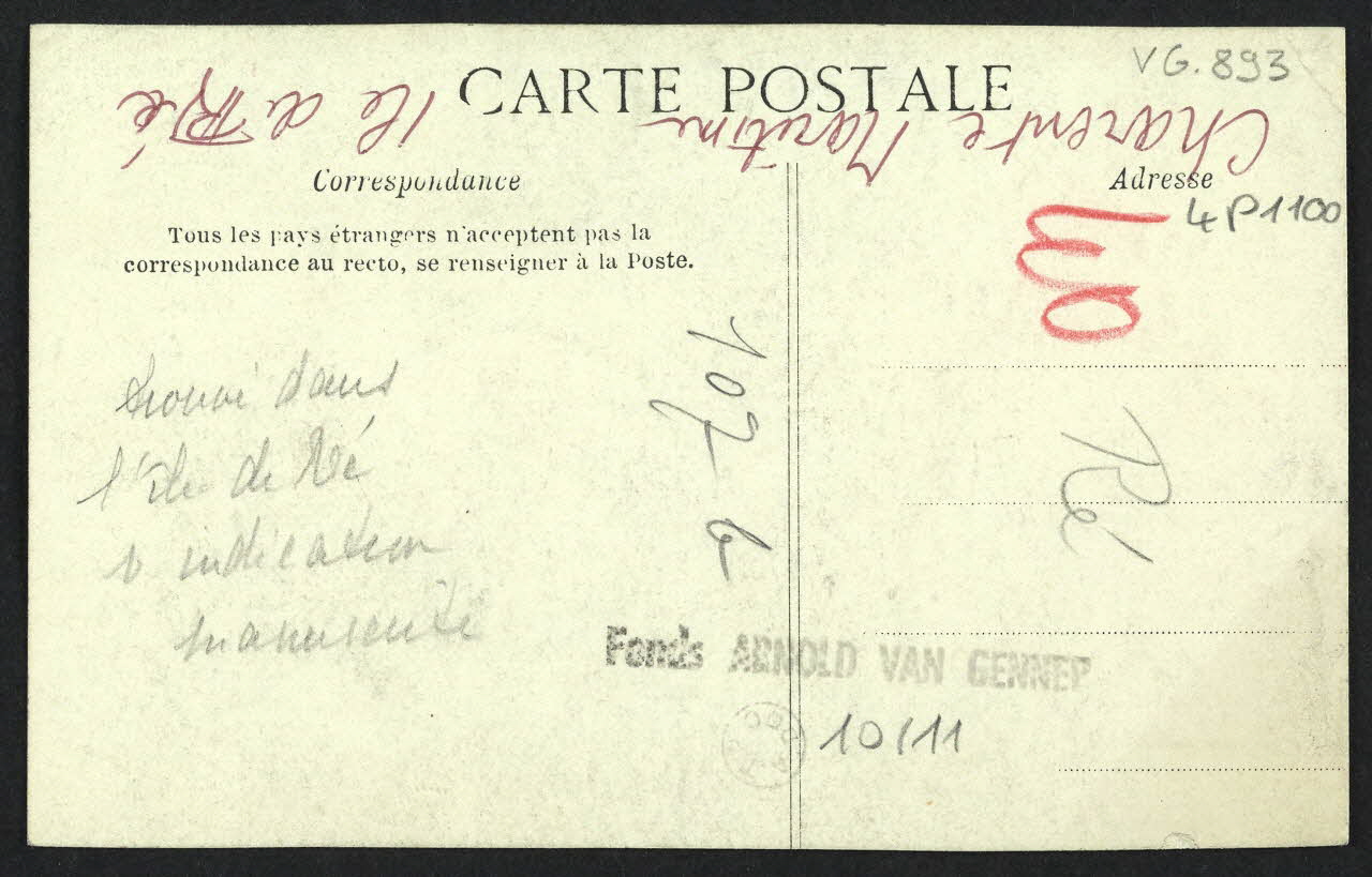 carte postale 4P1100 Photo
