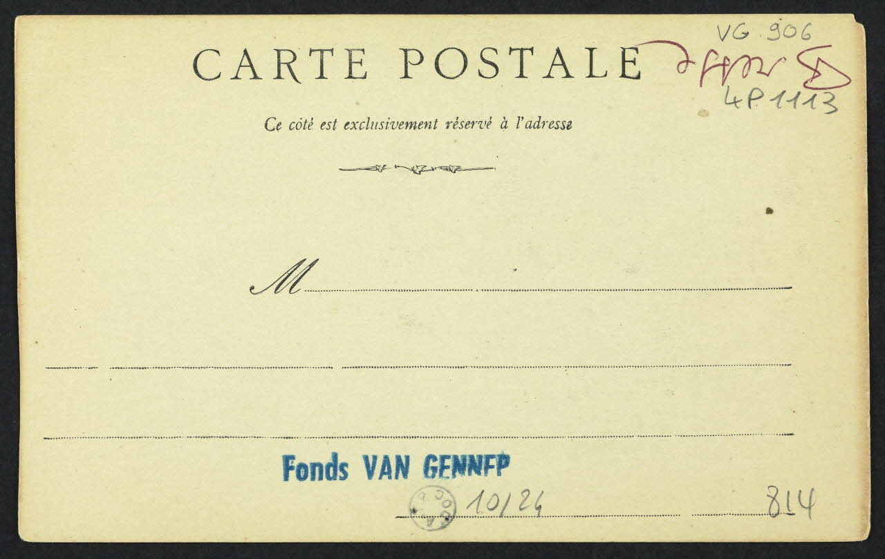 carte postale COSTUMES DE BRESSANES 4P1113 Photo