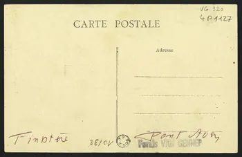 carte postale REVERIE, JEUNE FILLE DE PONT-AVEN 4P1127 Photo