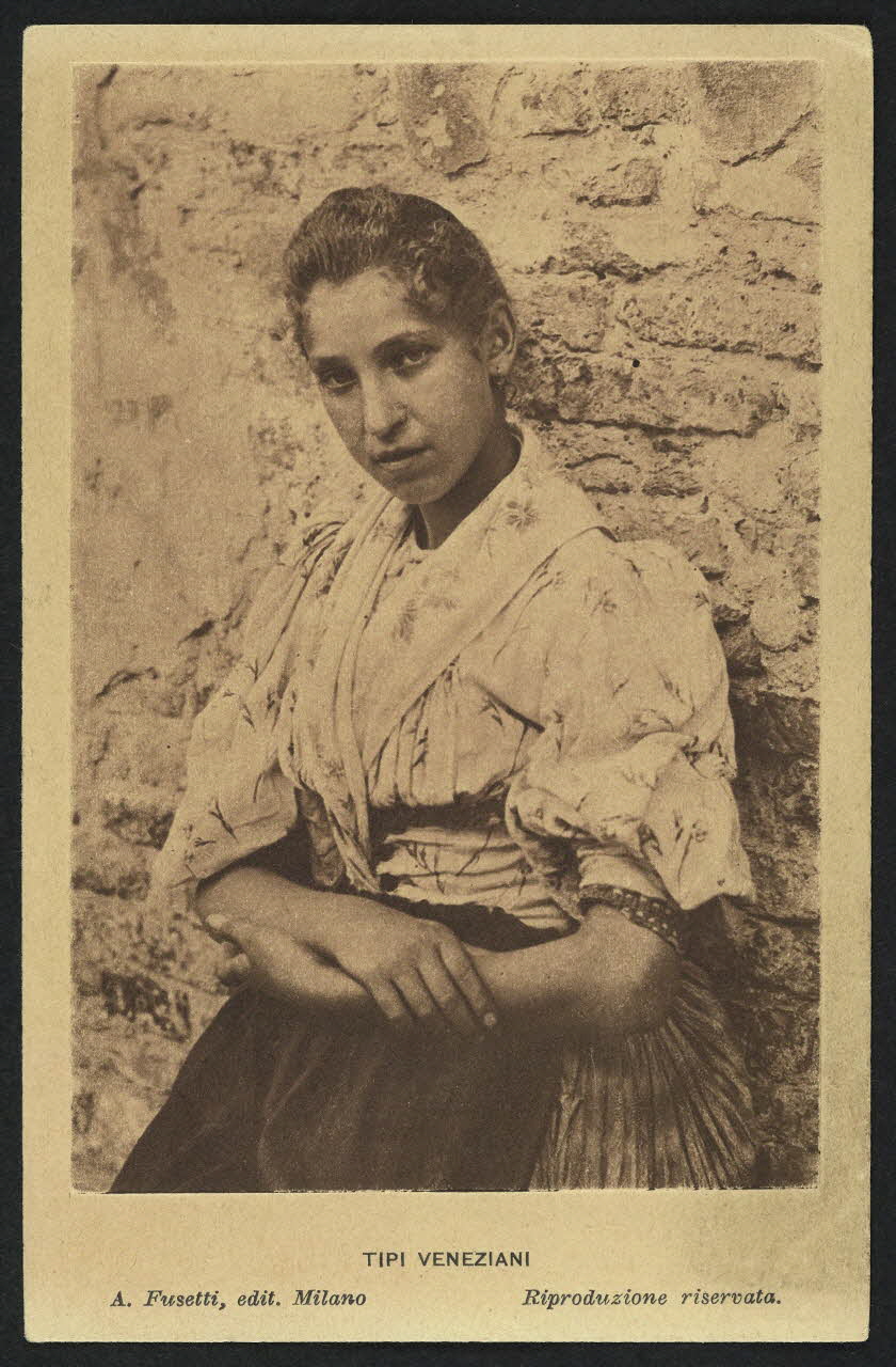 carte postale TIPI VENEZIANI 4P1138 Photo