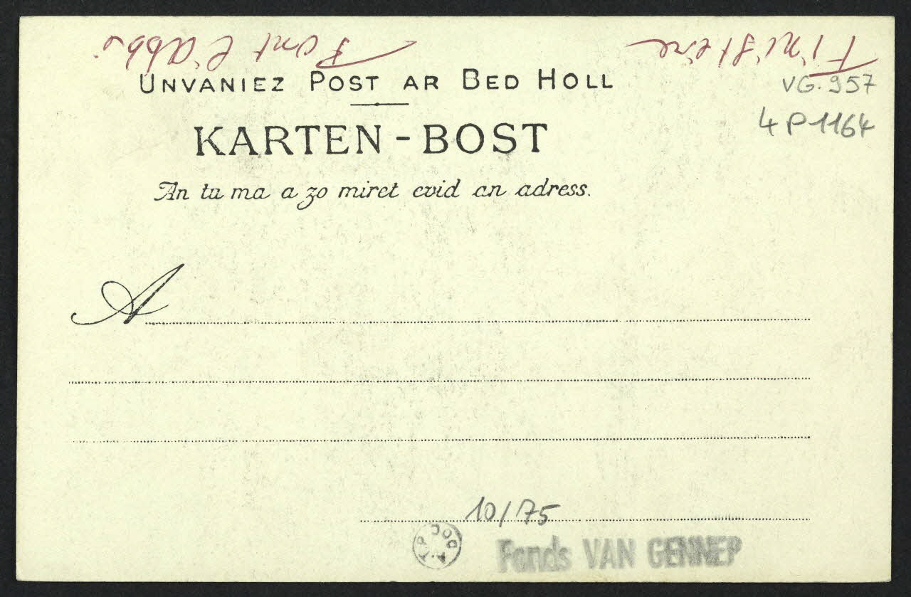 carte postale TAMIC-JEU, SCENE DU PARDON DE LA TRIMINOU 4P1164 Photo