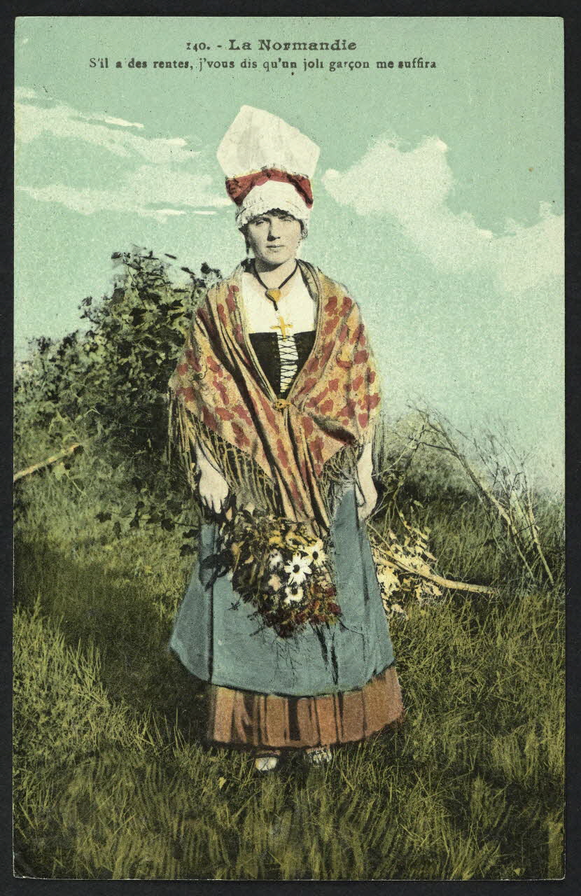 carte postale S'IL A DES RENTES, J'VOUS DIS QU'UN JOLI GARCON ME. 4P1169 Photo