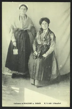 carte postale COSTUMES DE BEAUFORT-SUR-DORON 4P1187  Photo