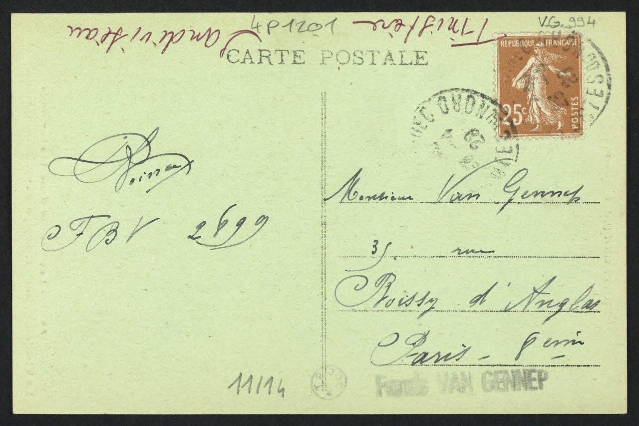 carte postale LES BONNES GENS DE CHEZ NOUS, LAVIELLE MAC'HARIT 4P1201 Photo