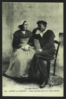 carte postale COIFFE DE VANNES, DOUX ENTRETIEN APRES UNE ABSENCE 4P1223 Photo