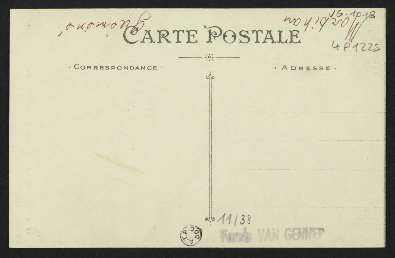 carte postale COSTUMES DE GUEMENE-SUR-SCORFF, "L'INGENUE 4P1225 Photo